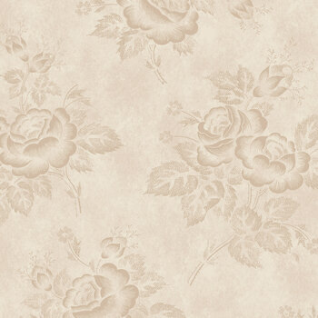 Rosewood 55521-4 Timeless Rose Beige/Tan by Mary Koval for Windham Fabrics