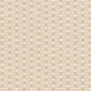 Rosewood 55525-4 Ogee Beige/Tan by Mary Koval for Windham Fabrics