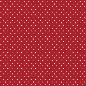 Rosewood 55528-1 Pinhole Red by Mary Koval for Windham Fabrics