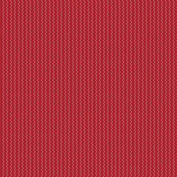 Rosewood 55529-1 Zig Zag Red by Mary Koval for Windham Fabrics