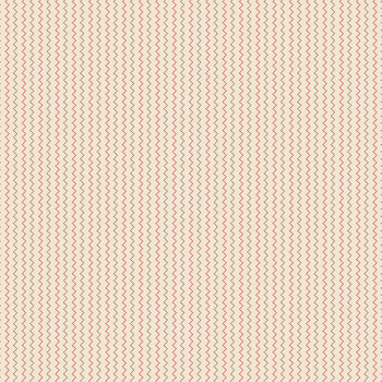 Rosewood 55529-2 Zig Zag Beige/Red by Mary Koval for Windham Fabrics