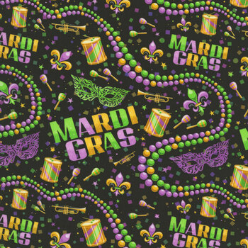 Mardi Party 10848-99 Mardi Gras Multi by Patrick Lose Fabrics