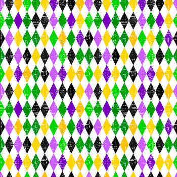 Mardi Party 10853-10 Harlequin Multi by Patrick Lose Fabrics