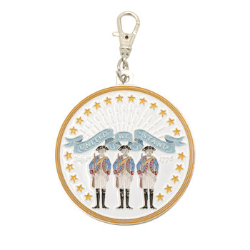 Quilty Charms - Independence Patriot Charm