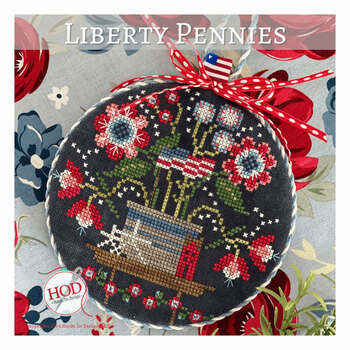 Liberty Pennies Cross Stitch Pattern