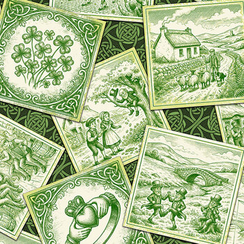 Erin Go Bragh 10813-74 Legends & Lore Kildare by Patrick Lose Fabrics