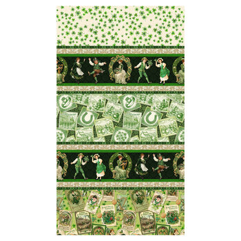 Erin Go Bragh 10821-51 Border Stripe Irish by Patrick Lose Fabrics