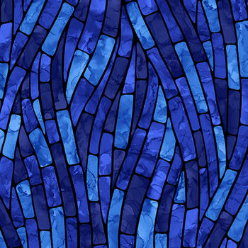 Tree of Life DP29455-48 Wave Dark Blue by Northcott Fabrics