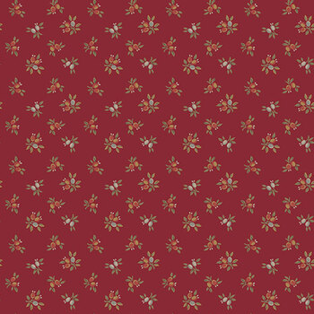 An American Tale 29597-24 Calico Spot Red Multi by Deborah Edwards for Northcott Fabrics