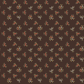 An American Tale 29597-36 Calico Spot Brown Multi by Deborah Edwards for Northcott Fabrics