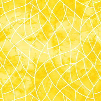 Blessings DP29357-52 Glass Blender Yellow by Deborah Edwards for Northcott Fabrics