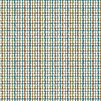 Happy Camper 29439-11 Check Cream Multi by Deborah Edwards for Northcott Fabrics