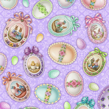 Easter Parade 10837-81 Elegant Eggs Easter by Patrick Lose Fabrics