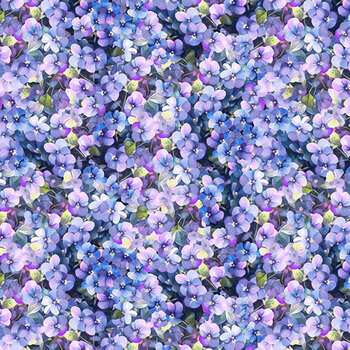 Easter Parade 10838-86 Packed Violets Violaceous by Patrick Lose Fabrics