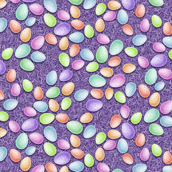 Easter Parade 10839-84 Egg Hunt Springtime by Patrick Lose Fabrics