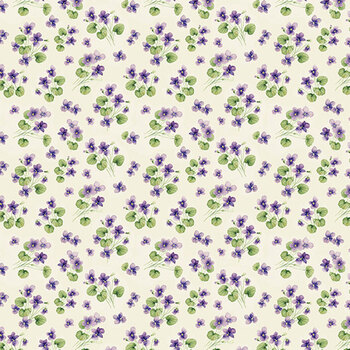 Easter Parade 10842-12 Petite Posies Violet by Patrick Lose Fabrics