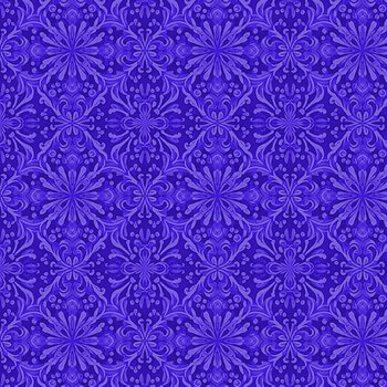Easter Parade 10844-88 Embossed Blue Violet by Patrick Lose Fabrics