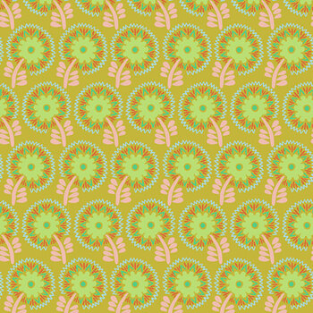 Sunseekers AMT193-71V Dancers Lime by Anna Marie Textiles