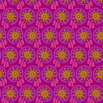 Sunseekers AMT193-84L Dancers Magenta by Anna Marie Textiles