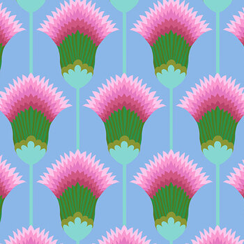 Sunseekers AMT195-40V Feather Bloom Sky by Anna Marie Textiles