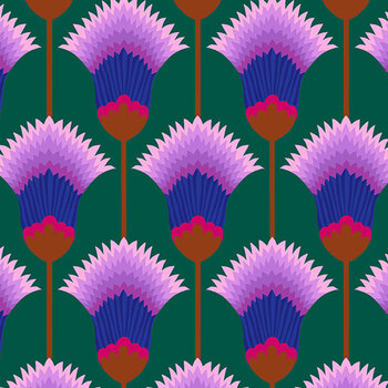 Sunseekers AMT195-78C Feather Bloom Forest by Anna Marie Textiles
