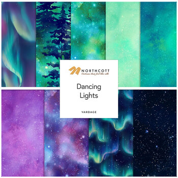Dancing Lights  Yardage by Northcott Fabrics