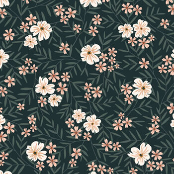 Meadowlight MEAD-6479 Dk Green by Ria Green for P&B Textiles