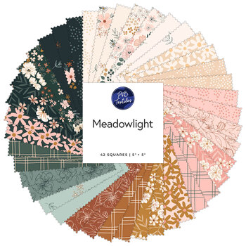 Meadowlight  5" Squares by Ria Green for P&B Textiles