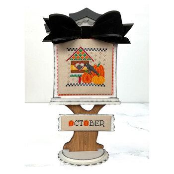 Feathered Friends: October Cross Stitch Pattern