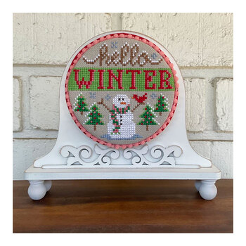 Hello Winter Cross Stitch Pattern