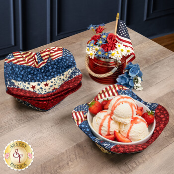 Bowl Cozy Kit - Stars & Stripes 14