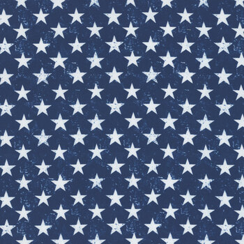 Let Freedom Ring Gail-CD2226 USA Patriotic Stars Navy by Gail Cadden for Timeless Treasures Fabrics