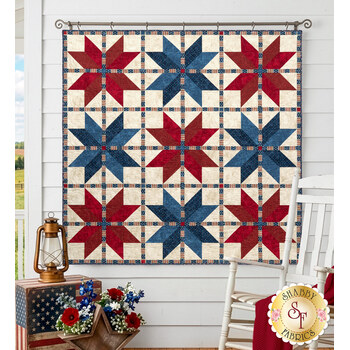  Vintage Stars Quilt Kit - American Heartland