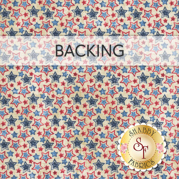  Vintage Stars Quilt Kit - American Heartland Backing