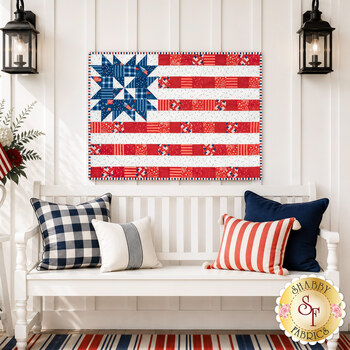  Fusible Grid Patchwork Flag Kit