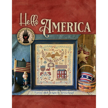 Hello America Cross Stitch Book
