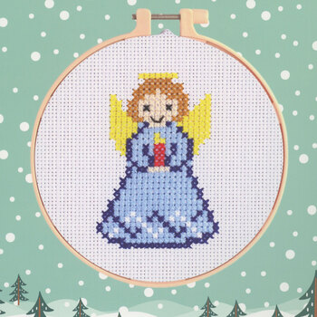 Holiday Cross Stitch Kit - Angel