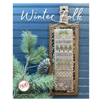 Winter Folk Cross Stitch Pattern