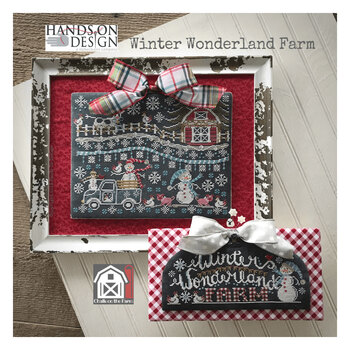Winter Wonderland Farm Cross Stitch Pattern