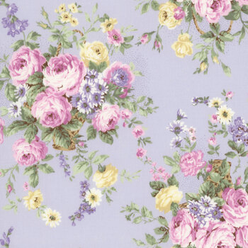 Ruru Bouquet - Rose Wreath RU2530-11E by Quilt Gate