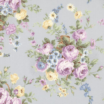 Ruru Bouquet - Rose Wreath RU2530-11F by Quilt Gate
