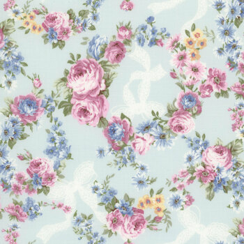Ruru Bouquet - Rose Wreath RU2530-12C by Quilt Gate