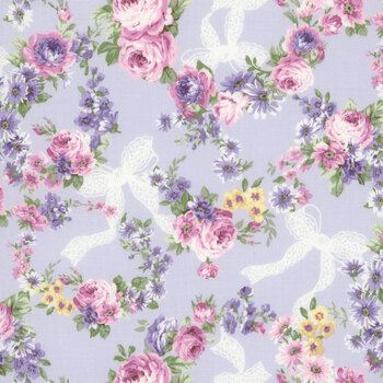 Ruru Bouquet - Rose Wreath RU2530-12E by Quilt Gate