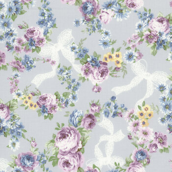 Ruru Bouquet - Rose Wreath RU2530-12F by Quilt Gate