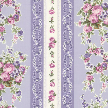 Ruru Bouquet - Rose Wreath RU2530-13E by Quilt Gate