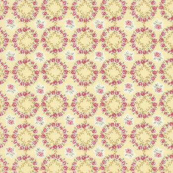 Ruru Bouquet - Rose Wreath RU2530-14D by Quilt Gate