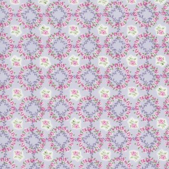 Ruru Bouquet - Rose Wreath RU2530-14E by Quilt Gate