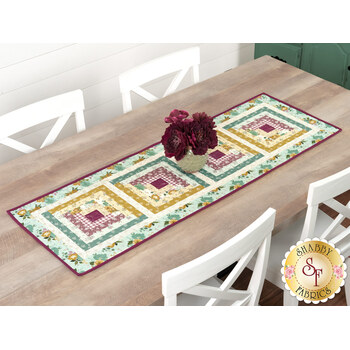 Log Cabin Table Runner Kit - Renew