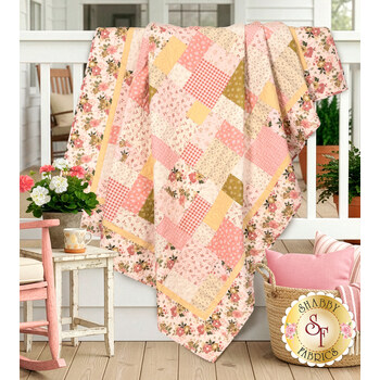  Easy as ABC and 123 Quilt Kit - Renew - Pink