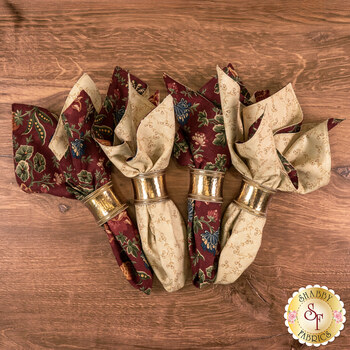  Cloth Napkins Kit - Makes 4 - Quail Run